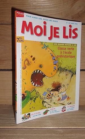 Seller image for MOI JE LIS - n 197 : Classe Verte  L'cole Prhistorique for sale by Planet's books