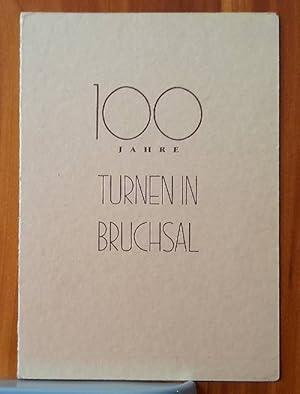 URKUNDE Turn- und Sportgemeinde Bruchsal. Turnverein 1846; Turnerbund Bruchsal 1907 (1. Sieger im...