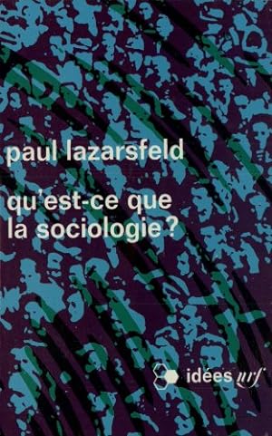 Qu'est-ce que la sociologie
