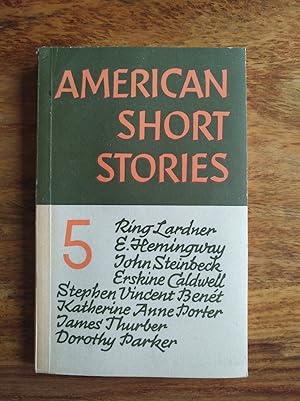 Bild des Verkufers fr American Short Stories Volume V - The Twentieth Century (2) zum Verkauf von Versandantiquariat Cornelius Lange