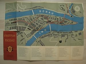 Stadtplan Passau Passauer Neue Presse um 1949