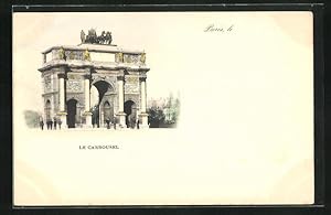 Ansichtskarte Paris, Arc de Triomphe du Carrousel