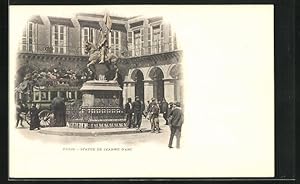 Ansichtskarte Paris, Statue de Jeanne d`Arc