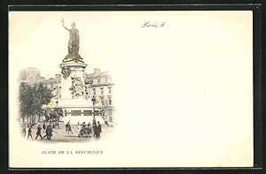 Ansichtskarte Paris, Place de la République