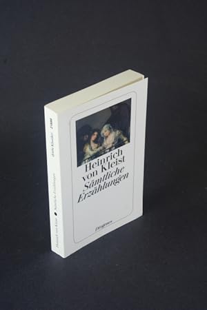 Seller image for Smtliche Erzhlungen. Mit einem Nachwort von Stefan Zweig for sale by Steven Wolfe Books