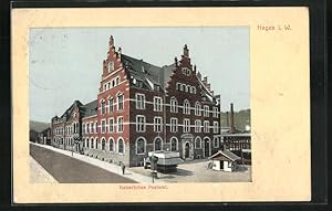 Ansichtskarte Hagen i. W., Kaiserliches Postamt