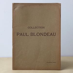 Collection Paul Blondeau (Deuxieme Vente). Objets d'Art d'Extreme-Orient: Poteries, Terres Cuites...