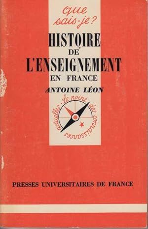 Histoire de l'enseignement en france