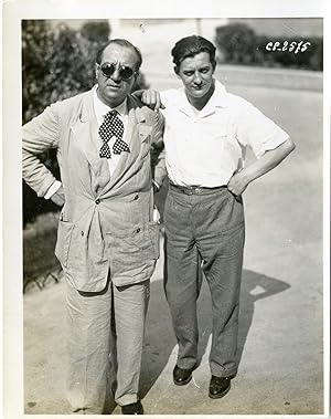 "Marcel PAGNOL et RAIMU" Photo originale PARAMOUNT 1931