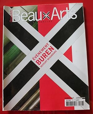 Image du vendeur pour BEAUX-ARTS magazine - n218 de 2002 - BUREN, Larry Sultan, TATI, Aborigne. mis en vente par Bouquinerie Spia