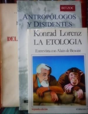 Seller image for EL ENIGMA DEL MATRIARCADO + ANTROPLOGOS Y DISIDENTES + LA ETOLOGA Entrevista con Alain de Benoist (3 libros) for sale by Libros Dickens