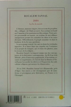2084: La fin du monde - Grand prix du Roman de l'Académie française 2015