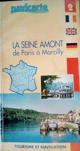 Carte marine : La Seine de Paris à Marcilly