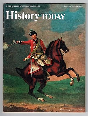 Seller image for History Today: July 1972 (Volume XXII, Number 7) for sale by Ray Dertz