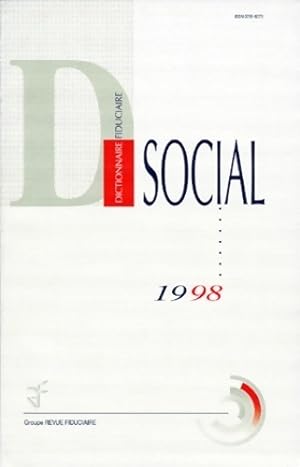 Dictionnaire fiduciaire social 1998 - Collectif
