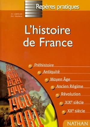 Seller image for L'histoire de France - Philippe Toutain for sale by Book Hmisphres