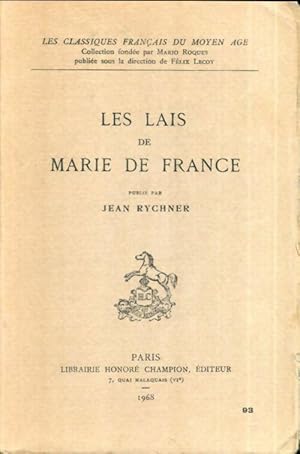 Seller image for Les lais - Marie De France for sale by Book Hmisphres