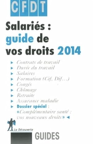 Salaries : guide vos droits 2014 - CFDT