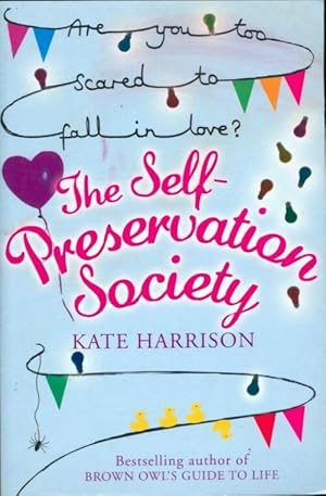 Imagen del vendedor de The self-preservation society - Kate Harrison a la venta por Book Hmisphres