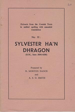 Imagen del vendedor de Sylvester Ha'n Dhragon (lines 3896 - 4180) a la venta por timkcbooks (Member of Booksellers Association)