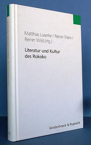 Bild des Verkufers fr Literatur und Kultur des Rokoko. zum Verkauf von Antiquariat an der Linie 3