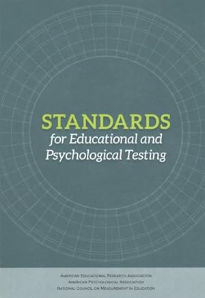 Seller image for Standards for Educational and Psychological Testing for sale by GreatBookPrices