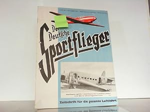 Bild des Verkufers fr Der Deutsche Sportflieger. Heft 10 / Oktober 1941 / 8. Jahrgang. Zeitschrift fr die gesamte Luftfahrt. zum Verkauf von Antiquariat Ehbrecht - Preis inkl. MwSt.