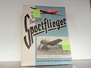 Bild des Verkufers fr Der Deutsche Sportflieger. Heft 8 / August 1940 / 7. Jahrgang. Zeitschrift fr die gesamte Luftfahrt. zum Verkauf von Antiquariat Ehbrecht - Preis inkl. MwSt.