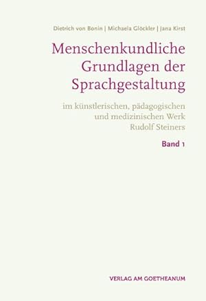 Seller image for Menschenkundliche Grundlagen der Sprachgestaltung, 2 Teile for sale by Rheinberg-Buch Andreas Meier eK