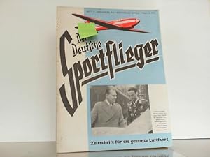 Bild des Verkufers fr Der Deutsche Sportflieger. Heft 11 / November 1942 / 9. Jahrgang. Zeitschrift fr die gesamte Luftfahrt. zum Verkauf von Antiquariat Ehbrecht - Preis inkl. MwSt.