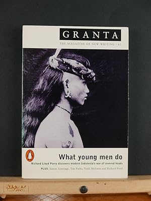 Immagine del venditore per Granta 62: What Young Men Do venduto da Tree Frog Fine Books and Graphic Arts
