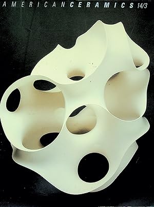 Imagen del vendedor de American Ceramics 14/3 , Volume 14, Number 3 a la venta por Epilonian Books