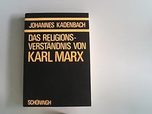 Bild des Verkufers fr Das Religionsverstndnis von Karl Marx. Abhandlungen zur Philosophie, Psychologie, Soziologie der Religion und kumenik. zum Verkauf von Antiquariat Bookfarm