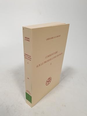 Image du vendeur pour Commentaire sur le Premier Livre des Rois, tome II. C. Vuillaume Sources Chretiennes, No 391. mis en vente par Antiquariat Bookfarm