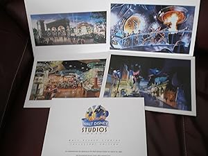 Seller image for Disneyland Paris from Sketch to Reality SCARCE limited numbered edition with 4 art prints for sale by impopcult1/Rivkin