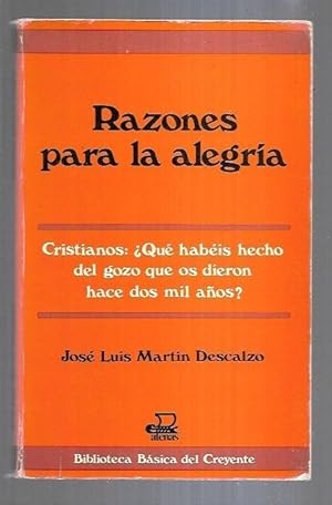 RAZONES PARA LA ALEGRIA (CUADERNO DE APUNTES II)