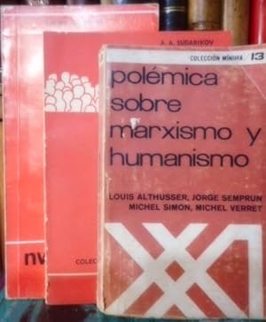 Seller image for LAS CIENCIAS HUMANAS Y LA FILOSOFA + QU ES FILOSOFA? + POLMICA SOBRE MARXISMO Y HUMANISMO (3 libros) for sale by Libros Dickens