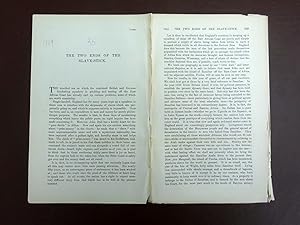 Image du vendeur pour The Two Ends of the Slave-Stick. Complete original 1889 article from The Contemporary Review, mis en vente par Tony Hutchinson