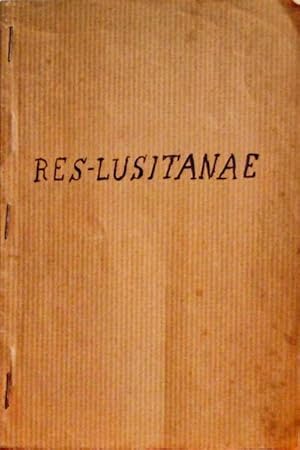 RES LUSITANAE.