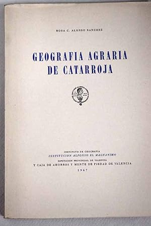 Imagen del vendedor de Geografia agraria de Catarroja a la venta por Alcan Libros