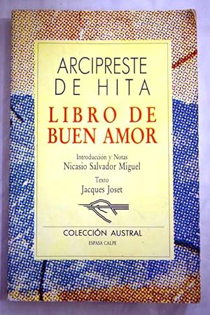 Imagen del vendedor de Libro del Arcipreste o de buen amor a la venta por Alcan Libros