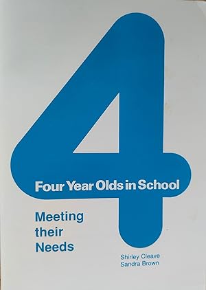 Immagine del venditore per Four Year Olds in School Meeting Their Needs venduto da Shore Books