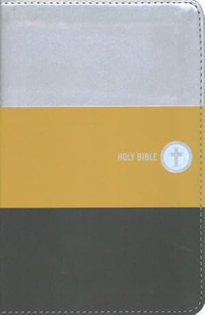 Bild des Verkufers fr Holy Bible : New International Version, Boys' Backpack Bible, Compact, Leathersoft, Yellow/gray, Red Letter Edition, Comfort Print zum Verkauf von GreatBookPricesUK