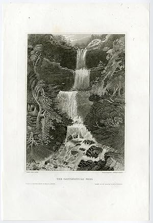 Antique Print-CATSKILL MOUNTAINS-KAATERSKILL WATERFALL-Meyer-c. 1870