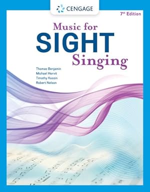 Seller image for Music for Sight Singing for sale by GreatBookPrices