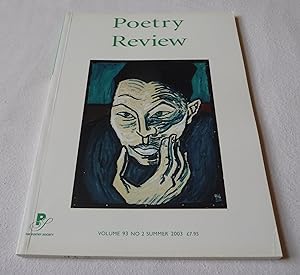 Immagine del venditore per Poetry Review vol. 93 no. 2 venduto da Test Centre Books