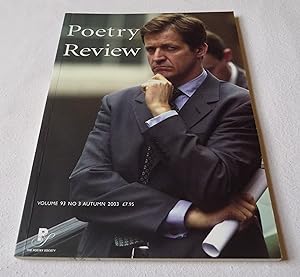 Immagine del venditore per Poetry Review vol. 93 no. 3 venduto da Test Centre Books