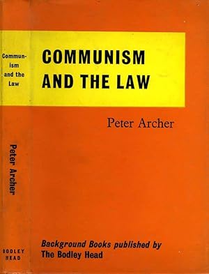 Bild des Verkufers fr Communism And The Law zum Verkauf von Biblioteca di Babele