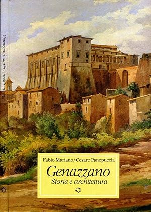 Bild des Verkufers fr Genazzano Storia e architettura zum Verkauf von Biblioteca di Babele
