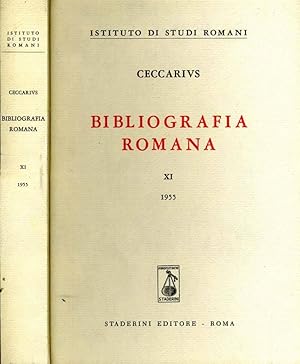 Bild des Verkufers fr Bibliografia Romana zum Verkauf von Biblioteca di Babele
